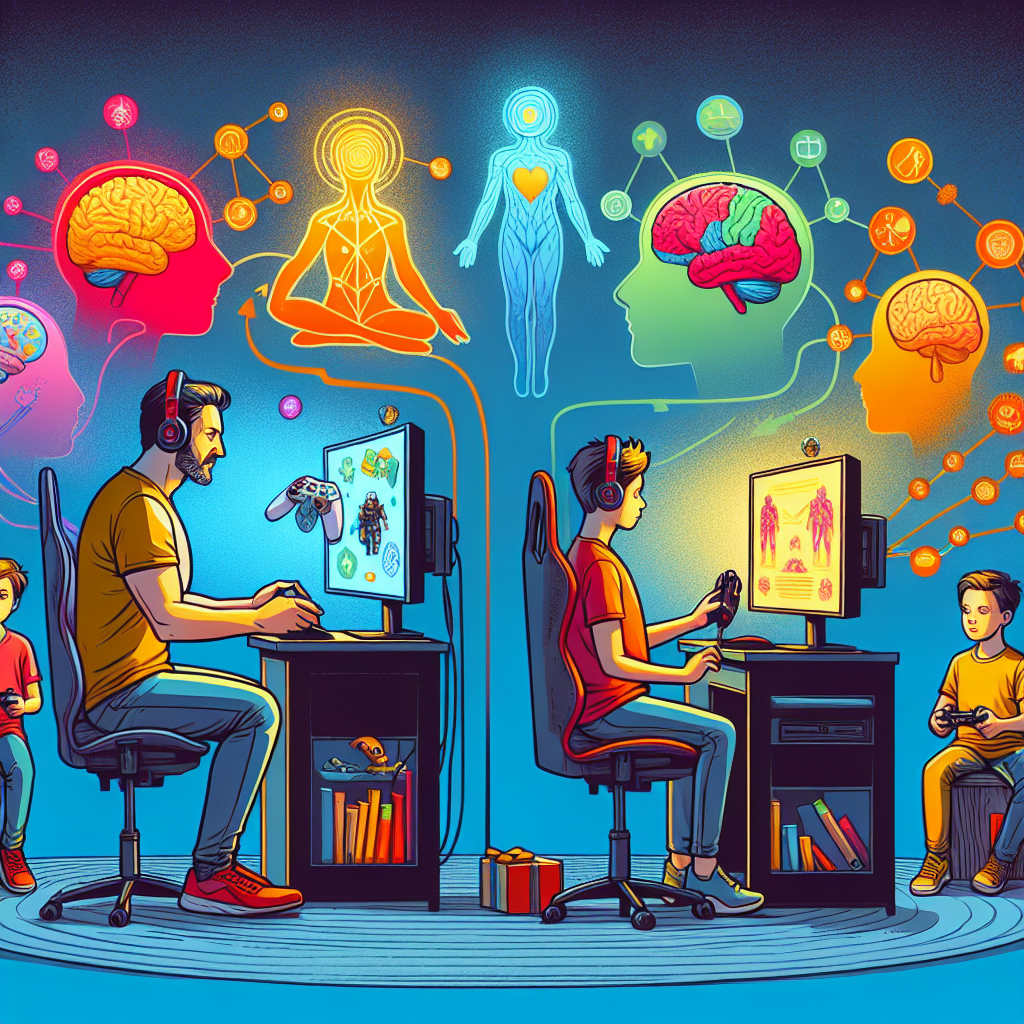 שפע המוח המשתנה: השפעת משחקים ממוחשבים מציאותיים על ילדים ומבוגרים