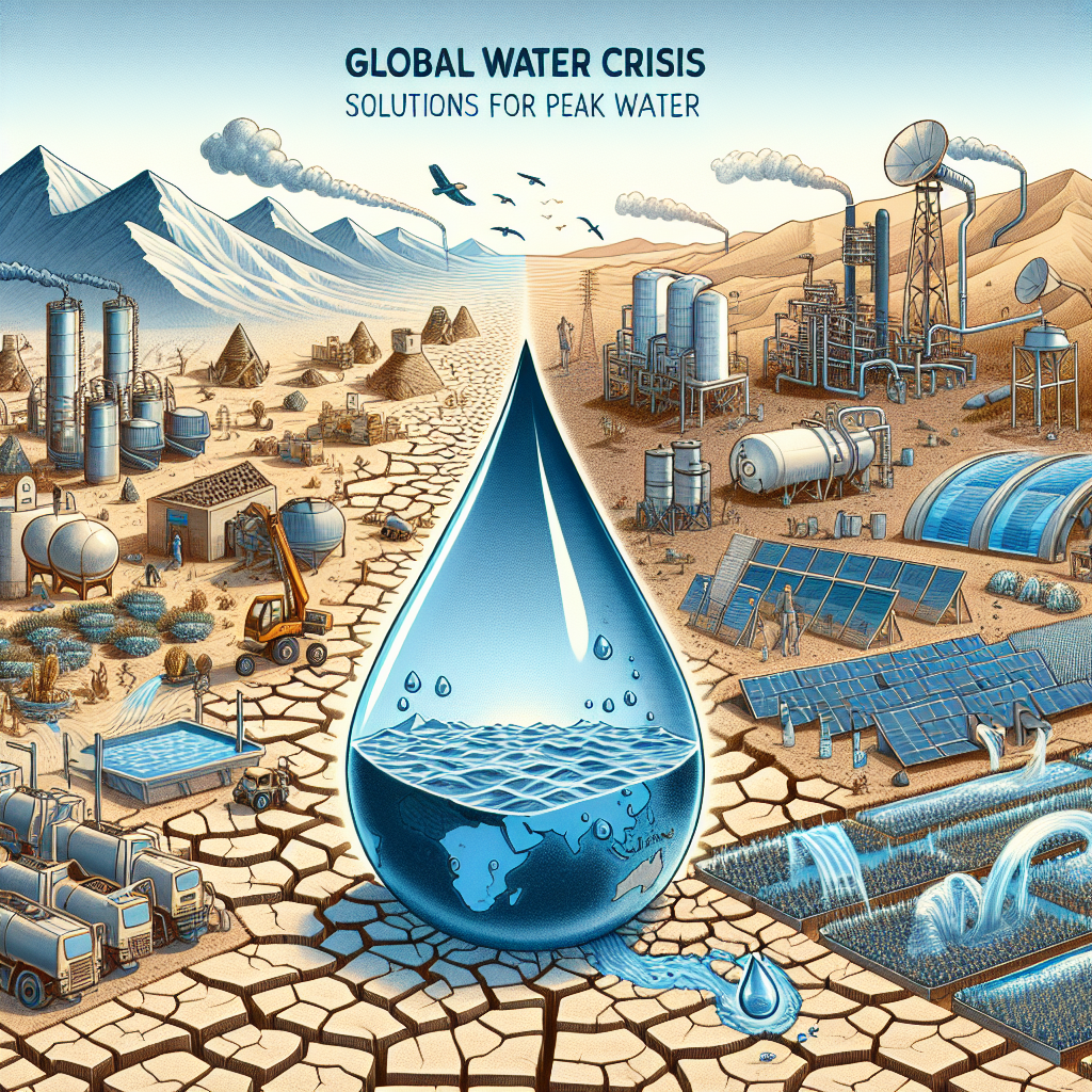 שיפור ניהול המים בעולם: פתרונות למחסור במים
