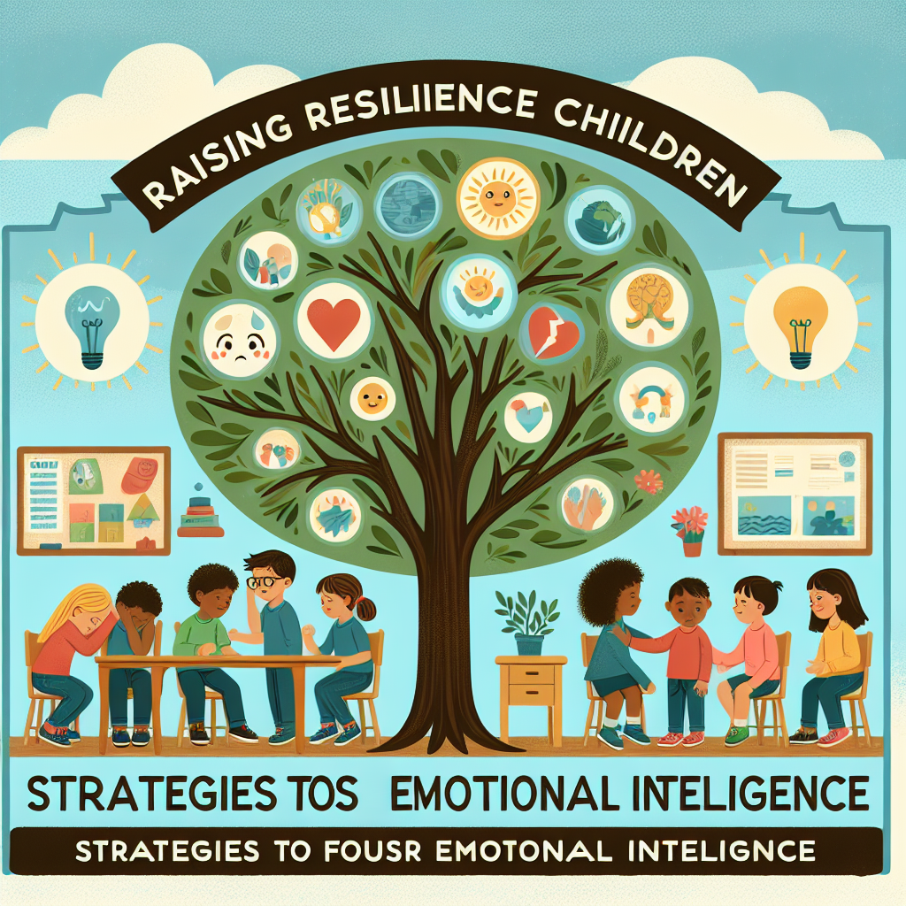 ילדים עמידים עם אינטיליגנציה רגשית - גידול ואסטרטגיות מעניינות