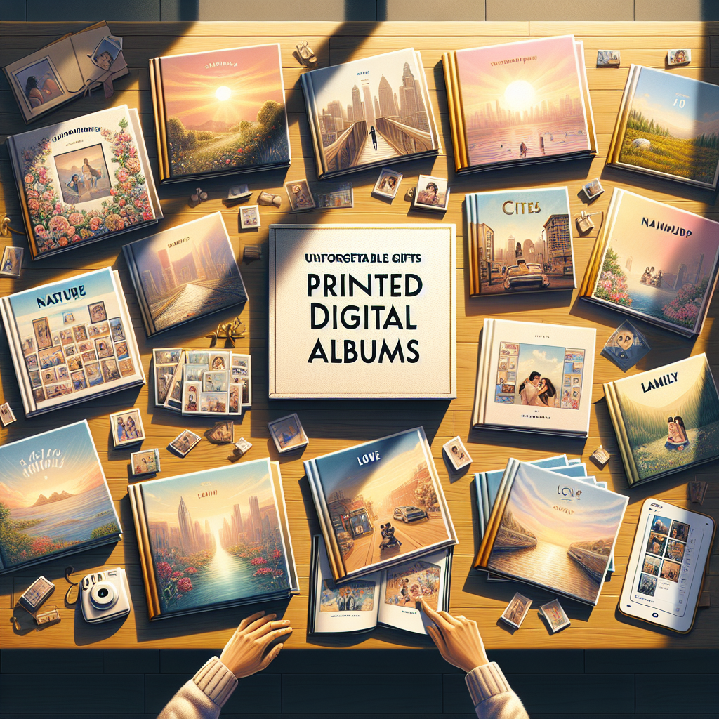 מתנות שלא תישכחו: אלבומים דיגיטליים מודפסים - כולם יכולים לשמור על הרגעים הכי יפים בחיים שלהם באלבומים דיגיטליים מודפסים!