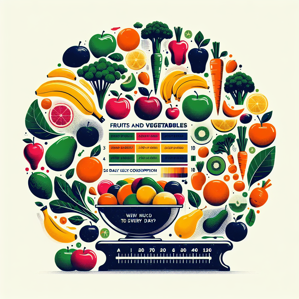 הכמות המומלצת: פירות וירקות לכל יום