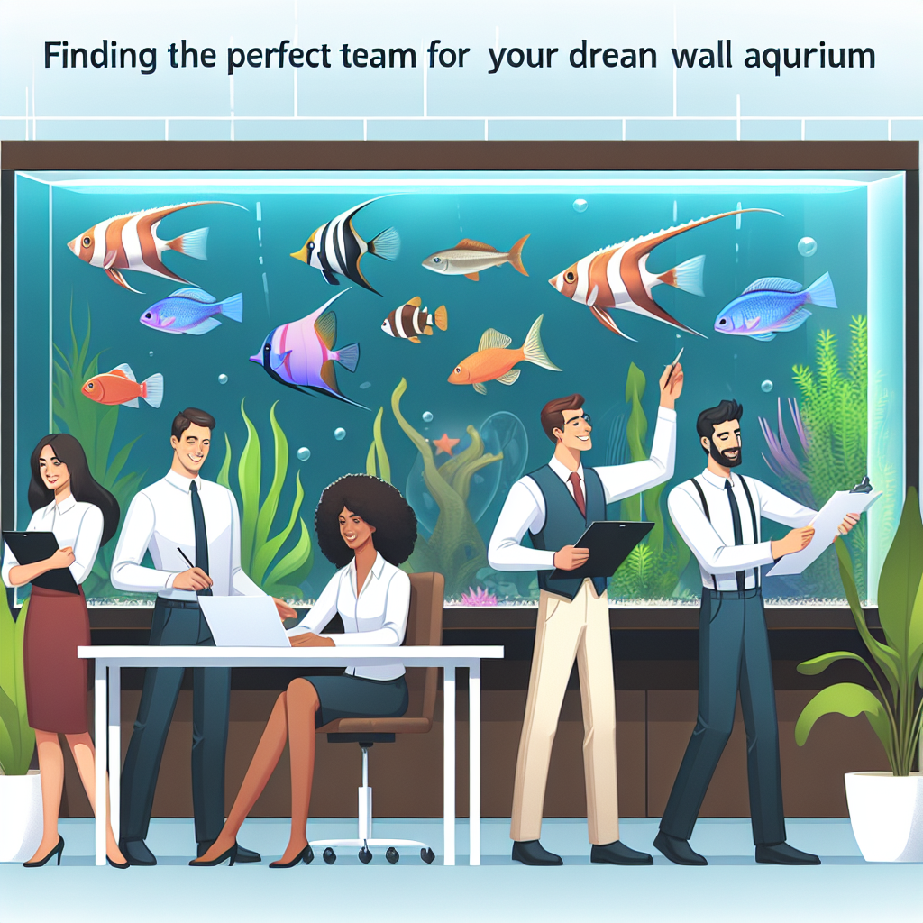 מצאו את וואו דיזיין - החברה המובילה לבניית אקווריום קיר! (Translation: Find Wow Design - the leading company for building aquarium walls!)