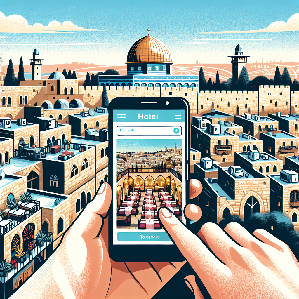 הזמינו מלון בירושלים באינטרנט