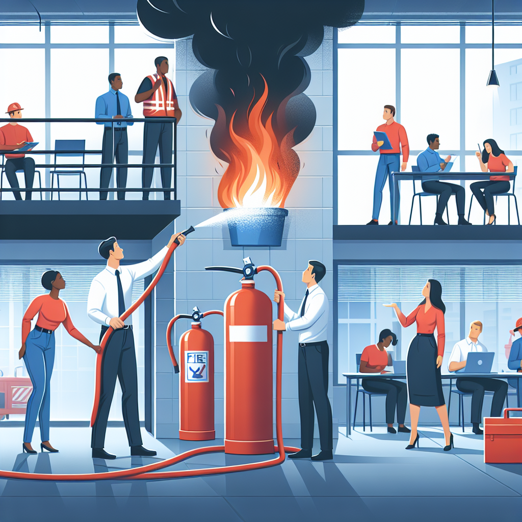 הבדיקה השוטפת לכיבוי אש בעסקים: עקרונות הבטיחות במקום העבודה