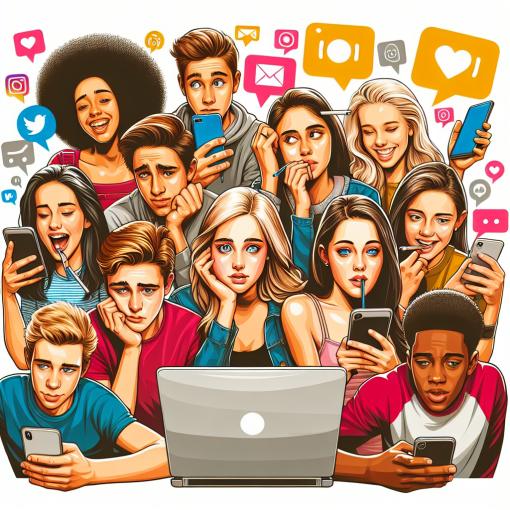 הרשתות החברתיות: השפעתן על דימוי העצמי של הנוער