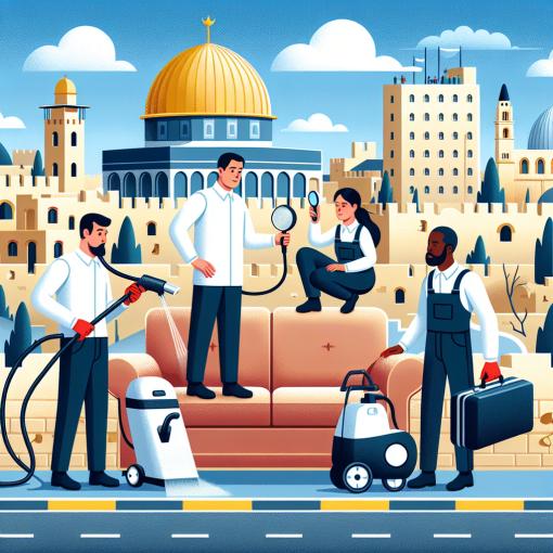 ניקוי ספות בירושלים: שירות מקצועי ואיכותי לניקוי ושיפור ספות הבית