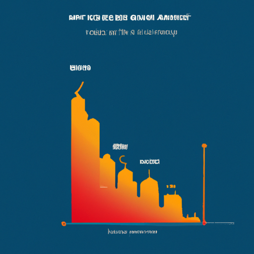 גרף המתאר את הצמיחה הכלכלית של דובאי בשנה האחרונה