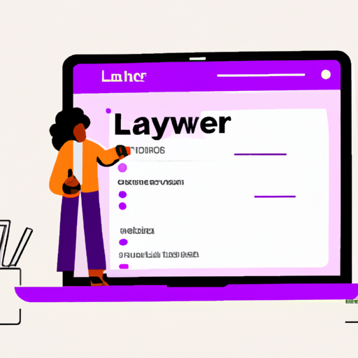 איור של משתמש הגולש באתר אינדקס עורכי דין