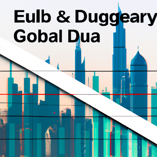 1. גרף הממחיש את המתאם בין מגמות כלכליות עולמיות ושוק הנדל"ן בדובאי.
