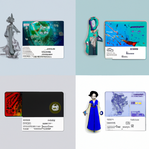 תמונה המציגה מגוון כרטיסי ביקור דיגיטליים, המציגה עיצובים ומידע שונים
